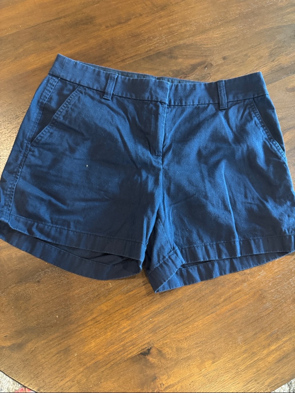 J Crew Navy Women’s Chino Shorts 5”